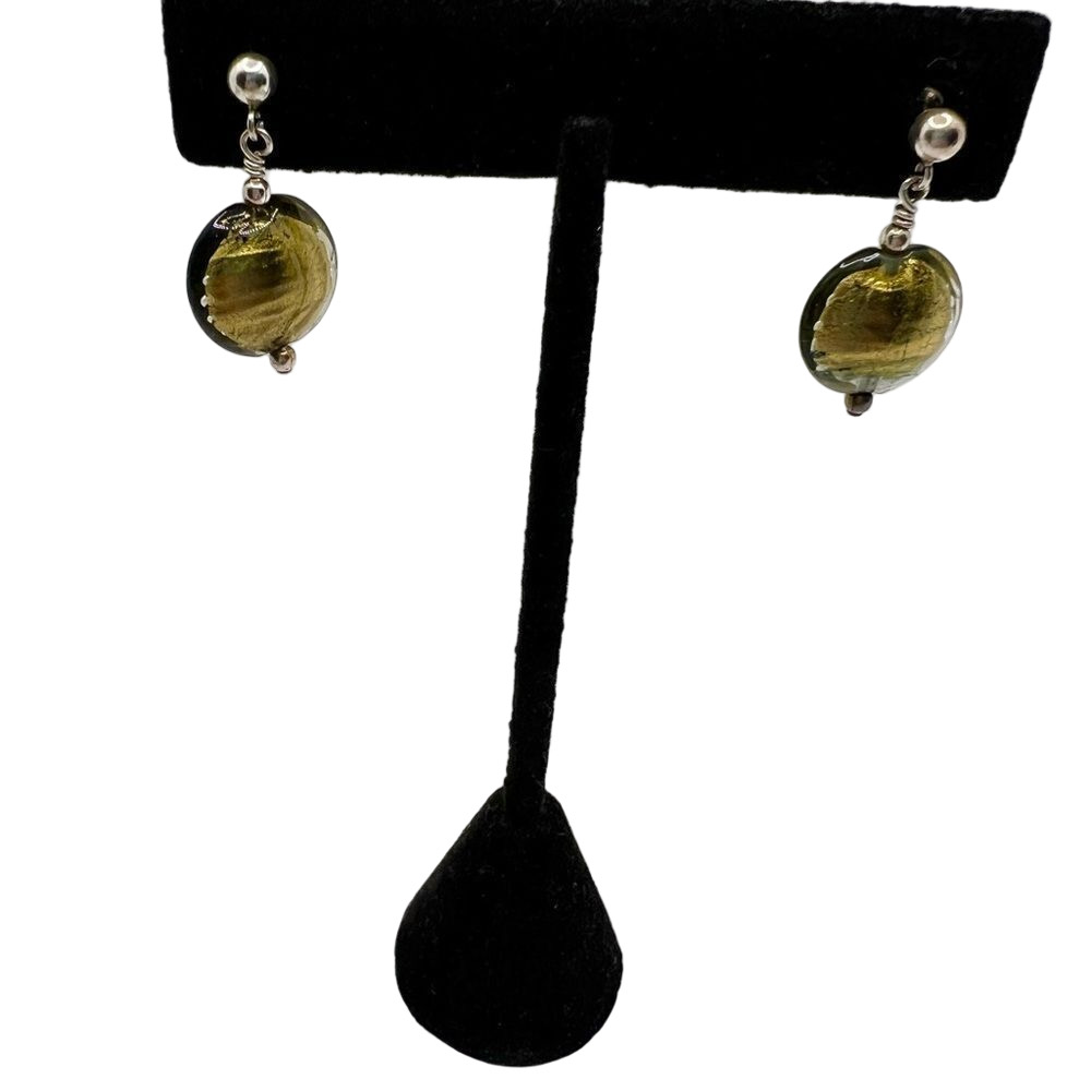 🍭4/$20 Circle Post Dangle Earrings